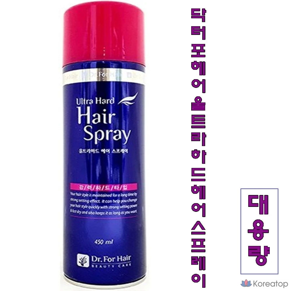 Спрей для волос Dr. Forhair Ultra Hard Hair Spray, 450 мл, 1 шт.