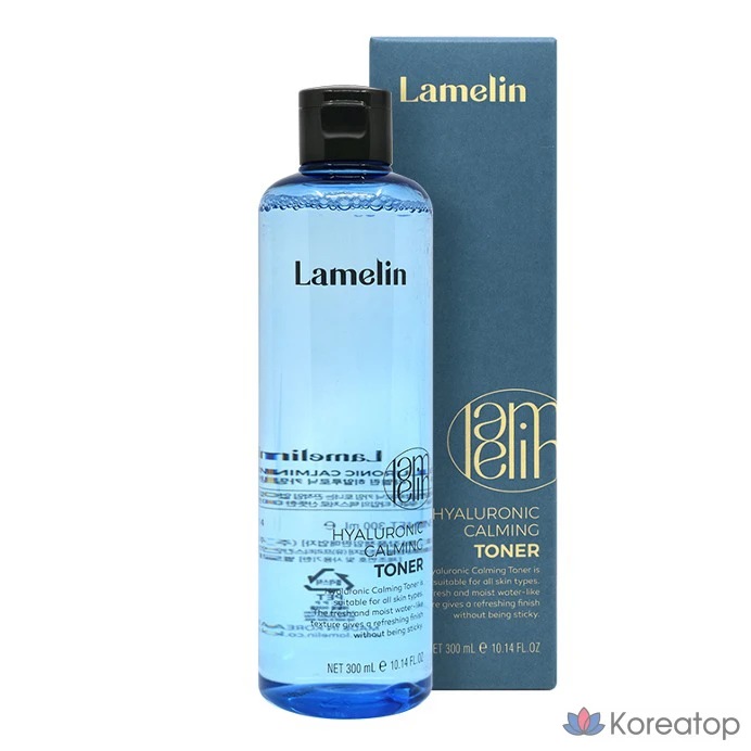 Тонер Lamelin Hyaluronic Calming Toner, 300 мл, 1 шт.