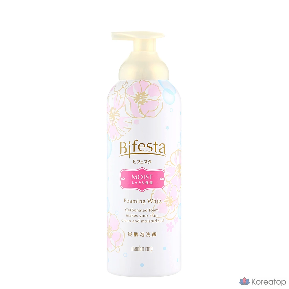 Очищающая пенка Bifesta Cleansing Mousse Moist, 180 г, 1 шт.