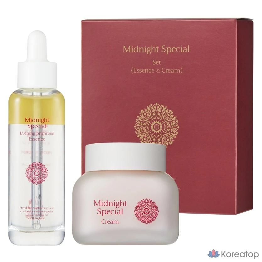 Набор для ухода Charmzone Midnight Special Essence + Cream Set, 1 шт.