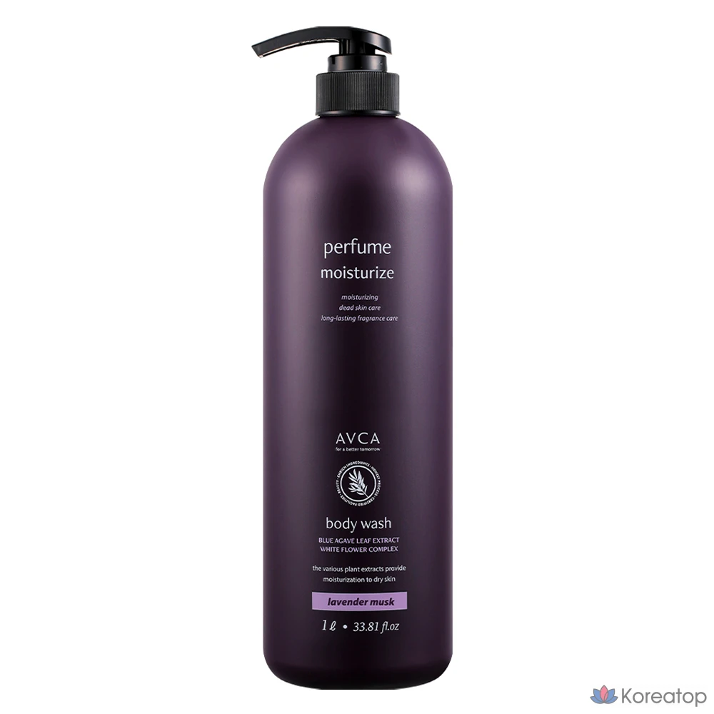 Гель для душа AVCA Perfume Body Wash Lavender Musk, 1 л, 1 шт.