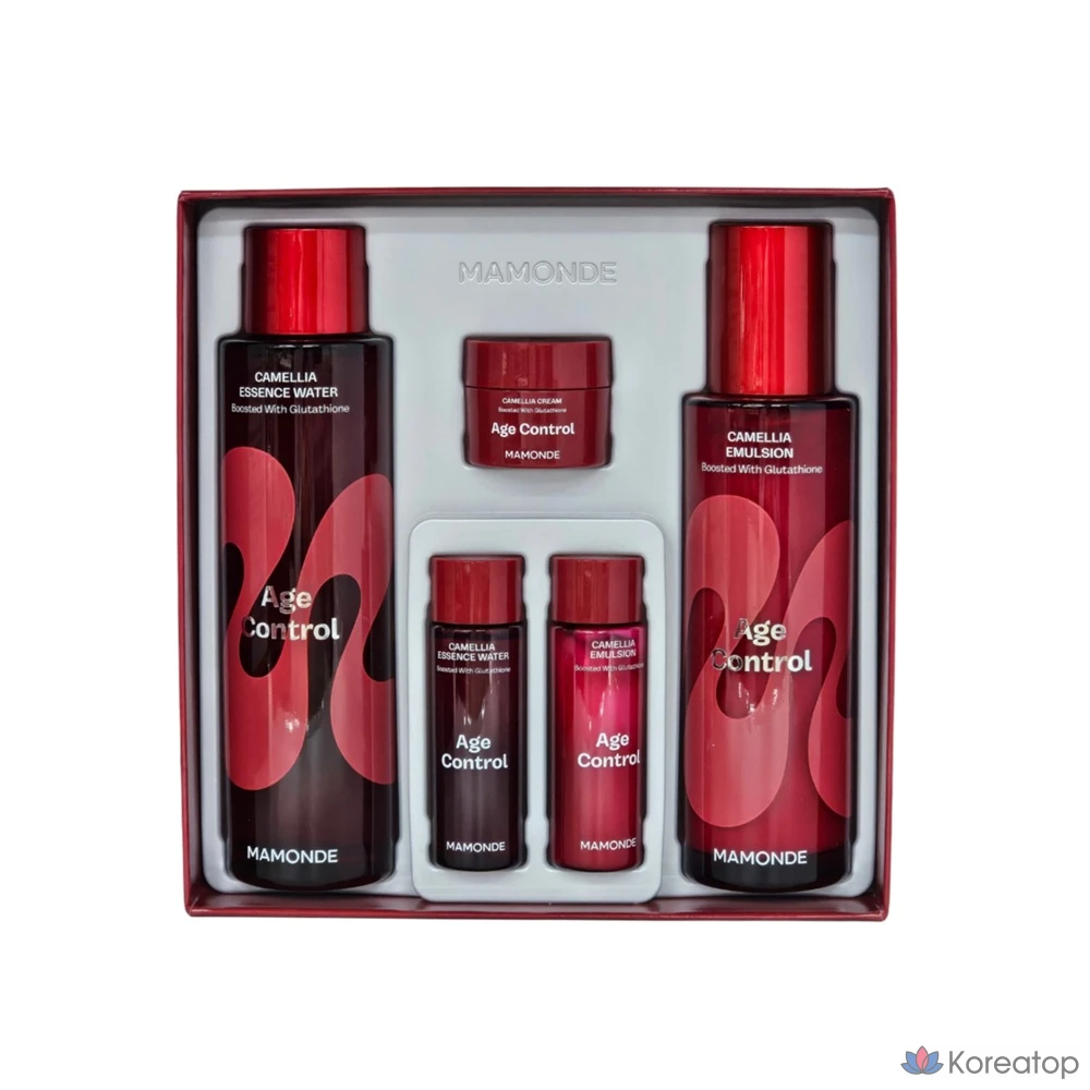 Набор для ухода Mamonde Age Control Camellia 2-piece Set, 1 шт.