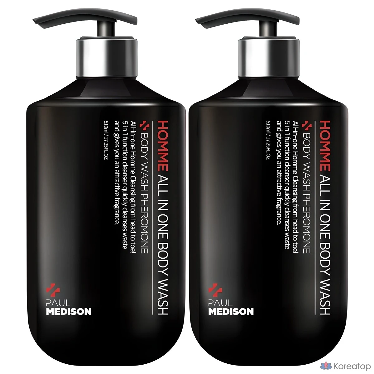 Гель для душа Paul Medison All-in-One Body Wash, аромат Pheromone, 510 мл, 2 шт.