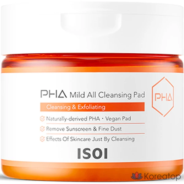 Пилинг-пэды Isoi PHA Mild All Cleansing Pad, 230 г, 60 шт.