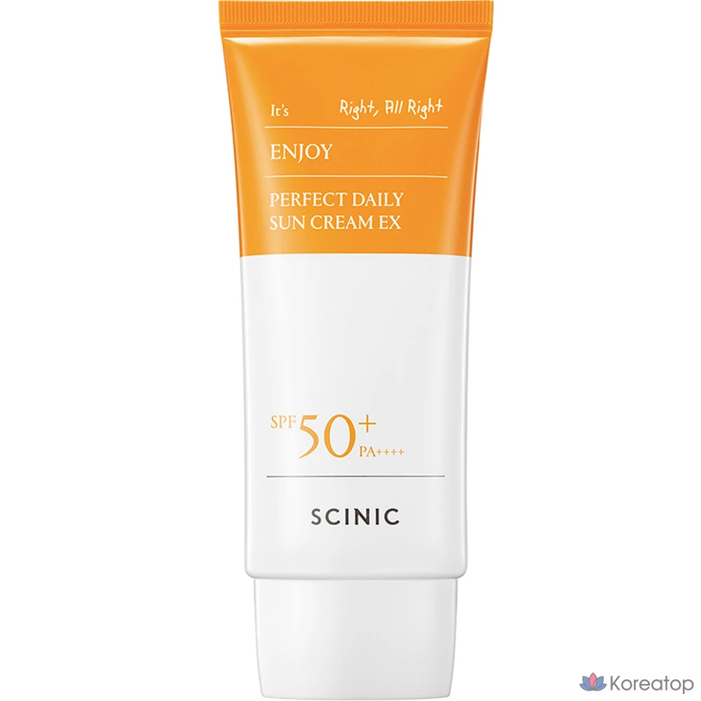 Солнцезащитный крем Scinic Enjoy Daily Sun Cream SPF50+ PA++++, 50 мл, 1 шт.