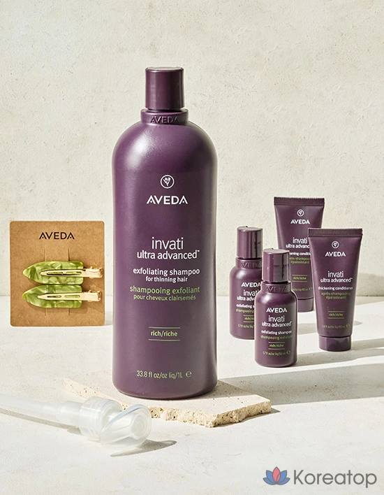 Шампунь Aveda Invati Ultra Advanced Rich, 1000 мл, набор