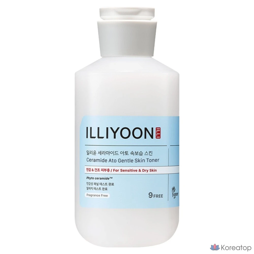 Тонер ILLIYOON Ceramide Ato Soothing Skin, 250 мл, 1 шт.