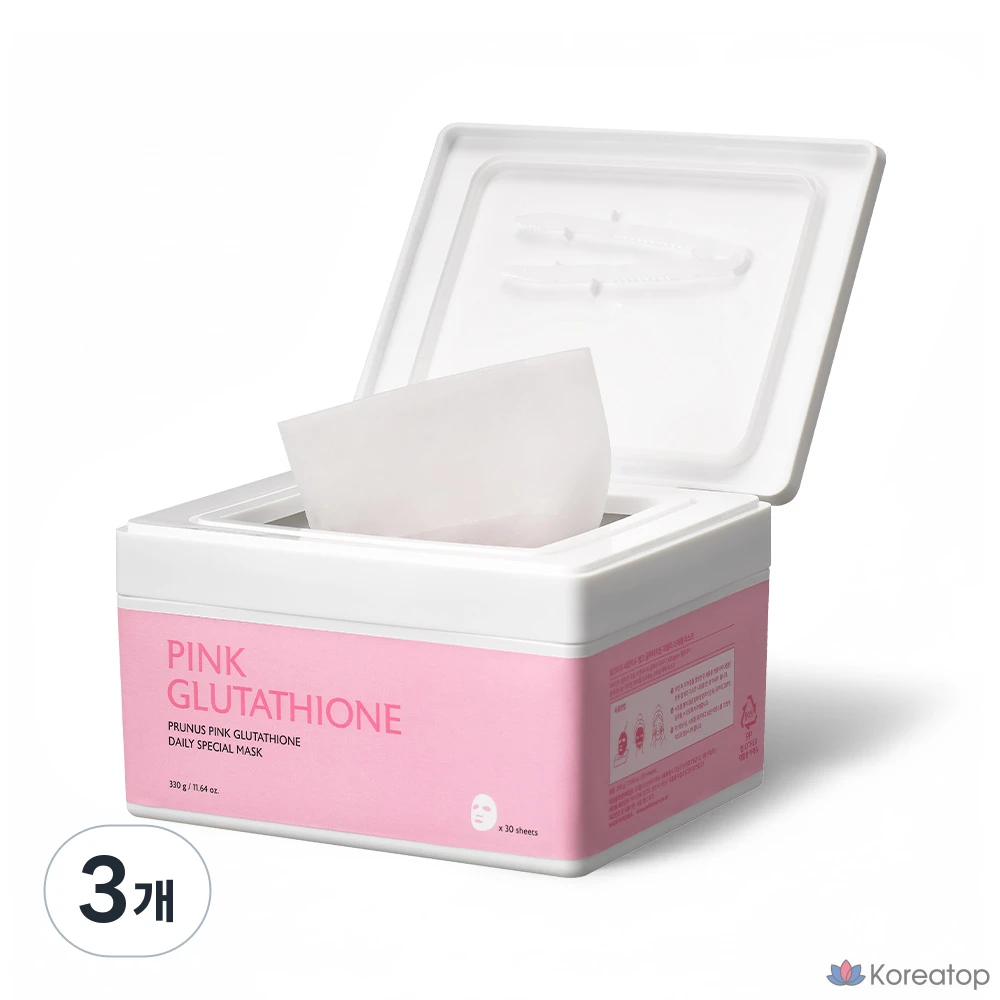 Тканевая маска для лица Milk Touch Seoyangjadu Antioxidant Glutathione Glow Pink Mask, 30 шт.