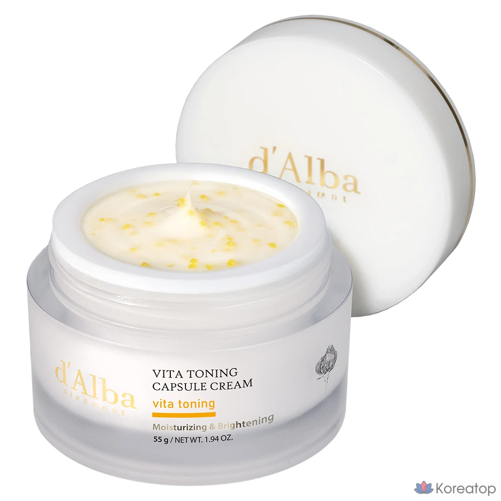 Крем d'Alba Vita Toning Capsule Cream, 55 г, 1 шт.