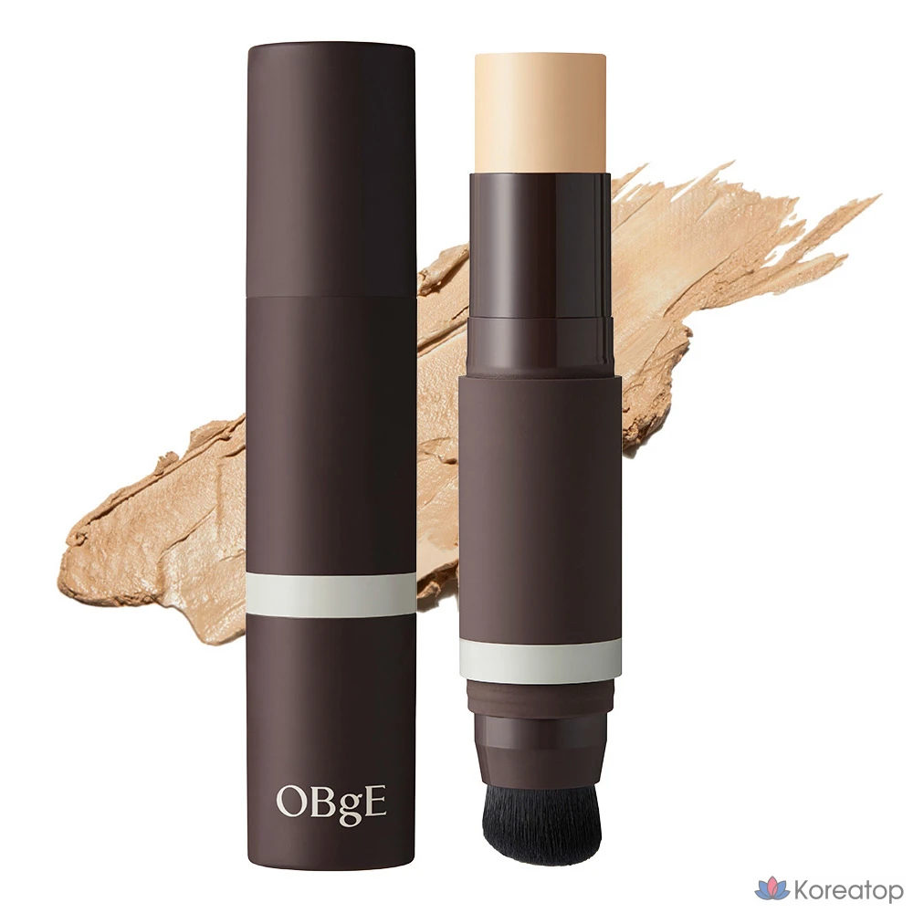 Фундамент OBge Natural Cover Men's Foundation, оттенок 2 Beige, 13 г, 1 шт.