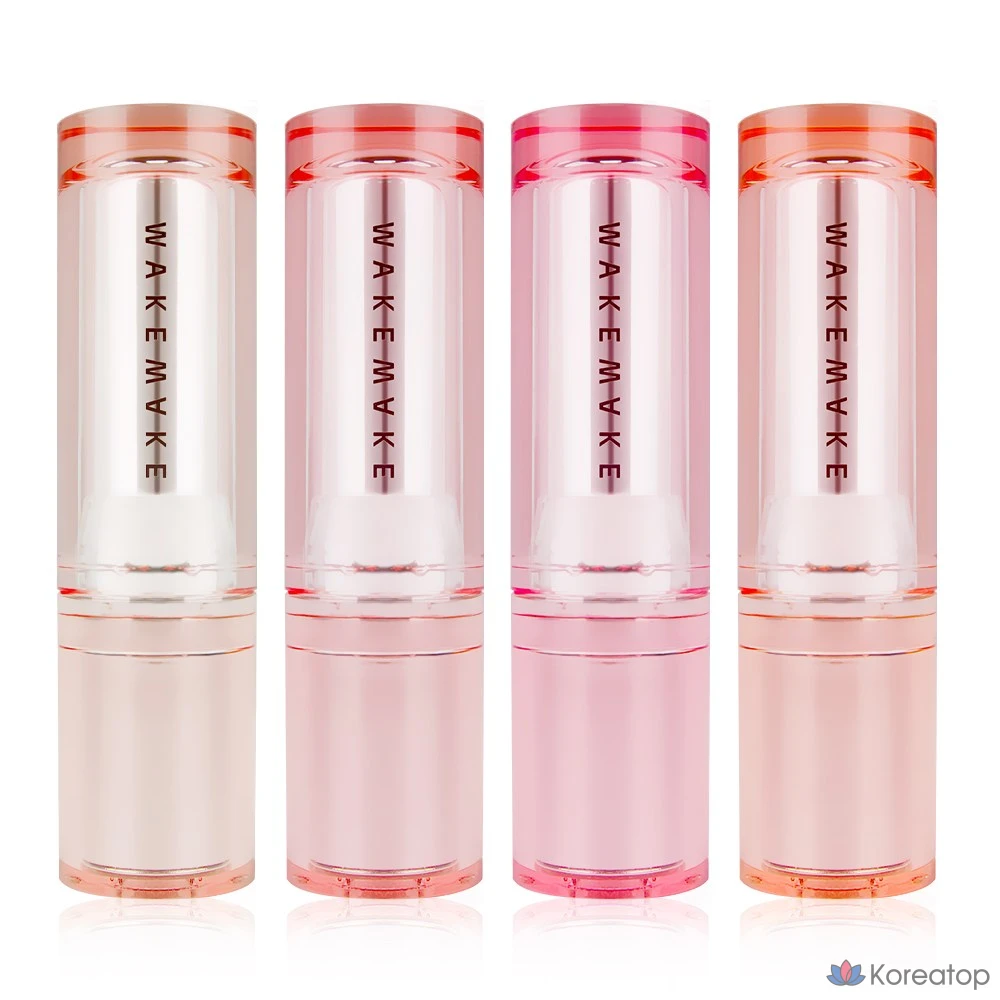 Тинт-бальзам для губ WAKEMAKE Vitamin Moisture Tok Tint, оттенок 04 Cheerful Orange, 3.4 г, 1 шт.
