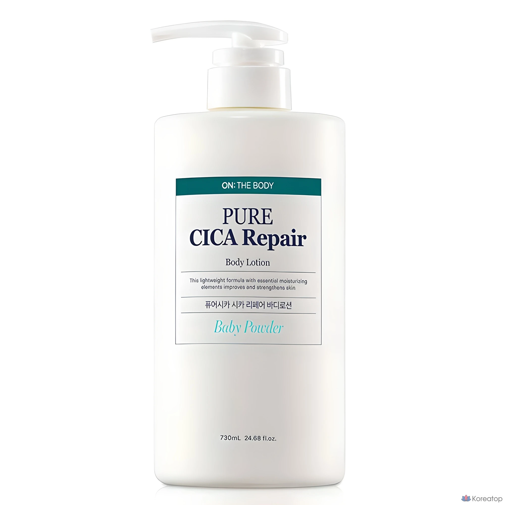 Лосьон для тела Pure Derma Pure Cica Body Lotion Baby Powder, 730 мл, 1 шт.