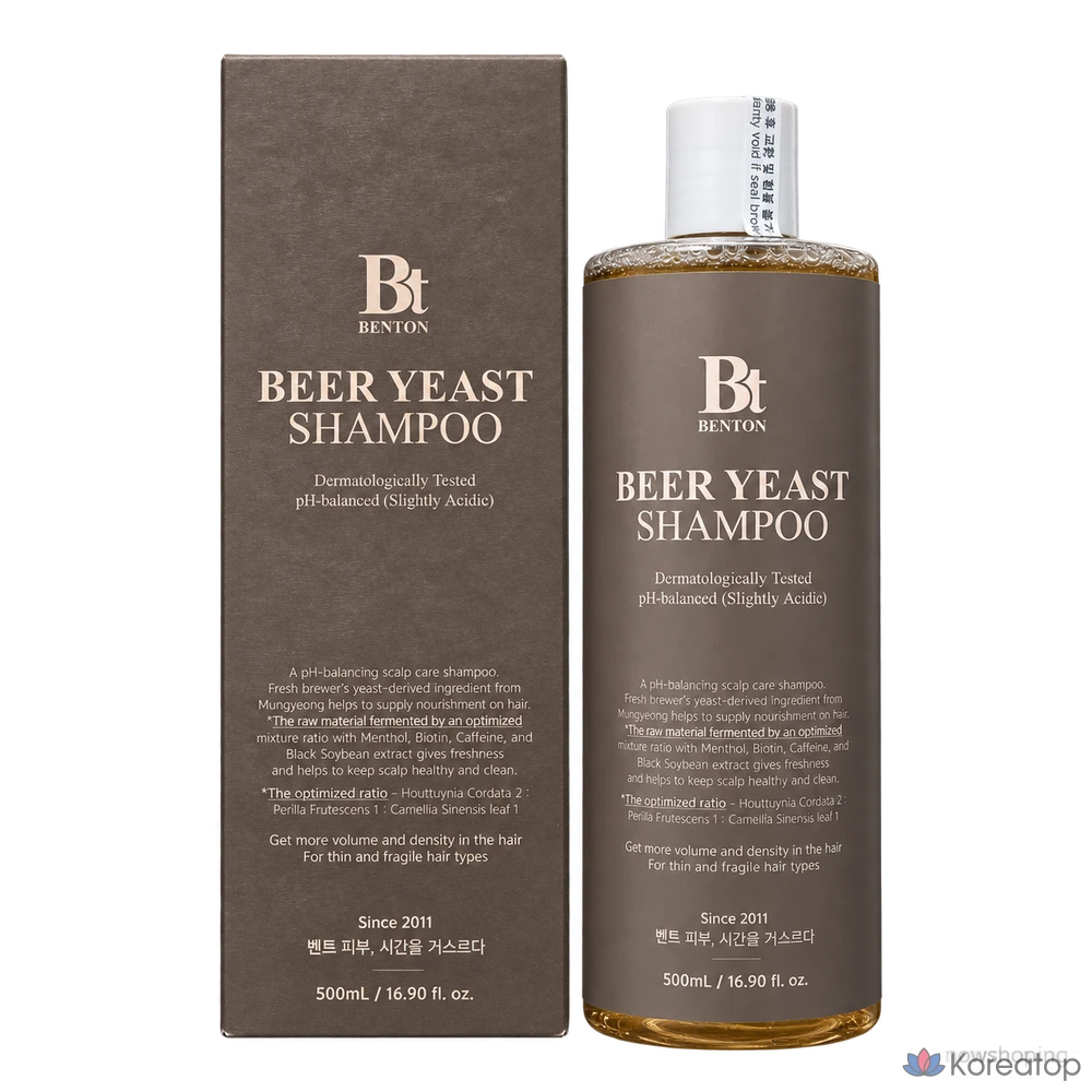 Шампунь Benton Beer Yeast Shampoo, 500 мл, 1 шт.