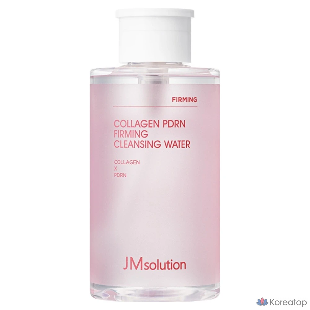 Гидрофильная вода для умывания JM Solution Collagen PDRN Firming Cleansing Water, 500 мл, 1 шт.