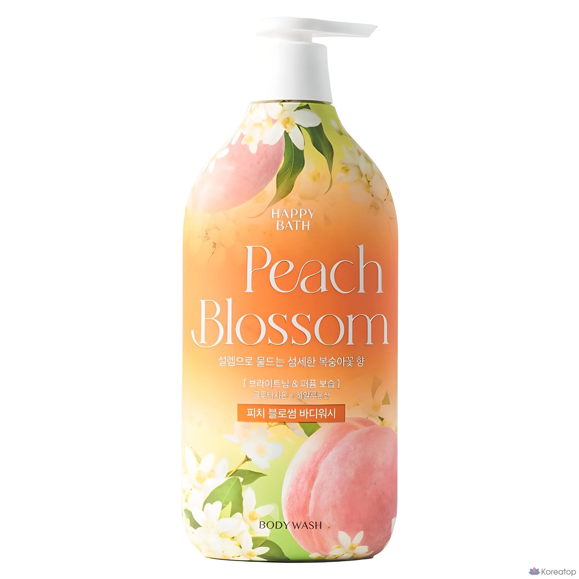 Гель для душа Happy Bath Peach Blossom Body Wash, 900 г, 1 шт.