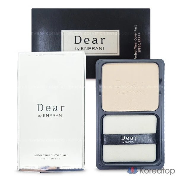 Кушон Enprani Dear By Enprani Perfect Wear Cover Pact, оттенок 23, 11 г, 1 шт.