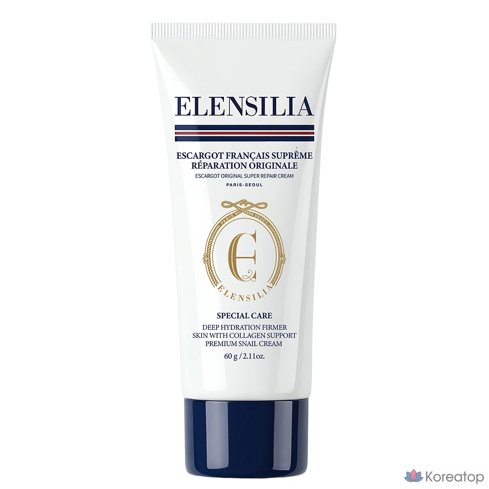 Крем Elensilia Super Snail Cream Tube Type, 60 г, 1 шт.