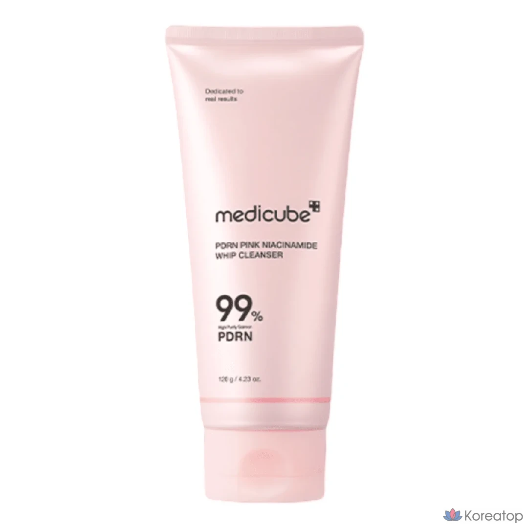 Пенка для умывания Medicube PDRN Pink Niacinamide Whipping Cleanser, 120 г, 1 шт.