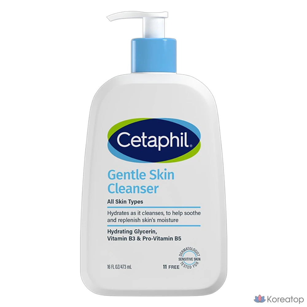 Очищающий гель для умывания Cetaphil Gentle Skin Cleanser, 473 мл, 1 шт.