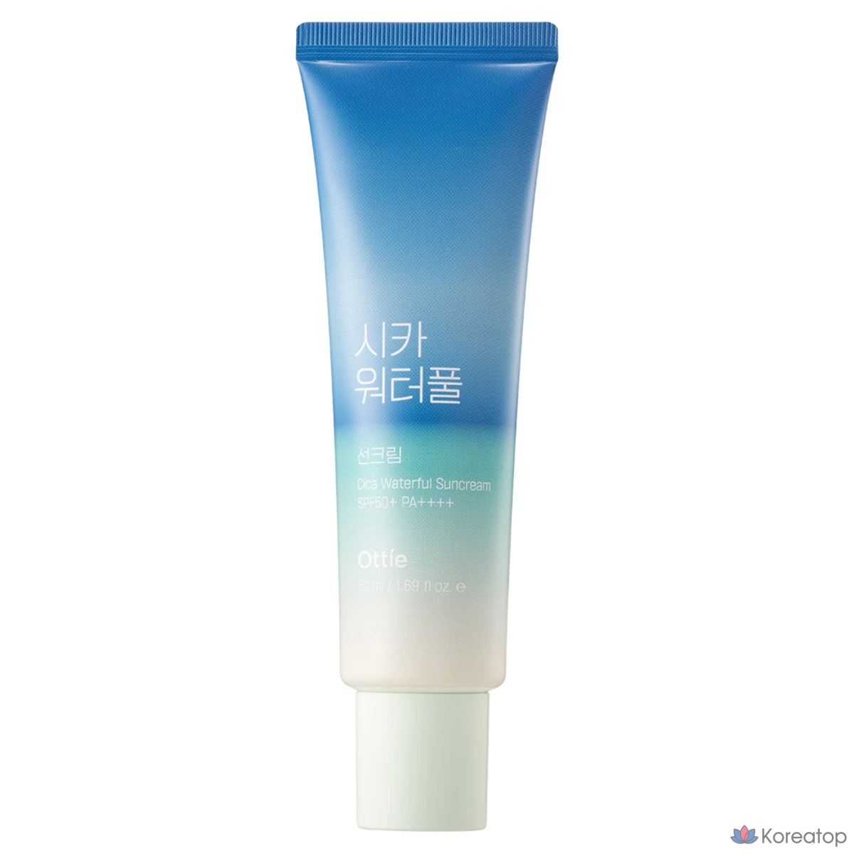 Солнцезащитный крем Ottie Cica Waterful Sun Cream SPF50+ PA++++, 50 мл, 1 шт.
