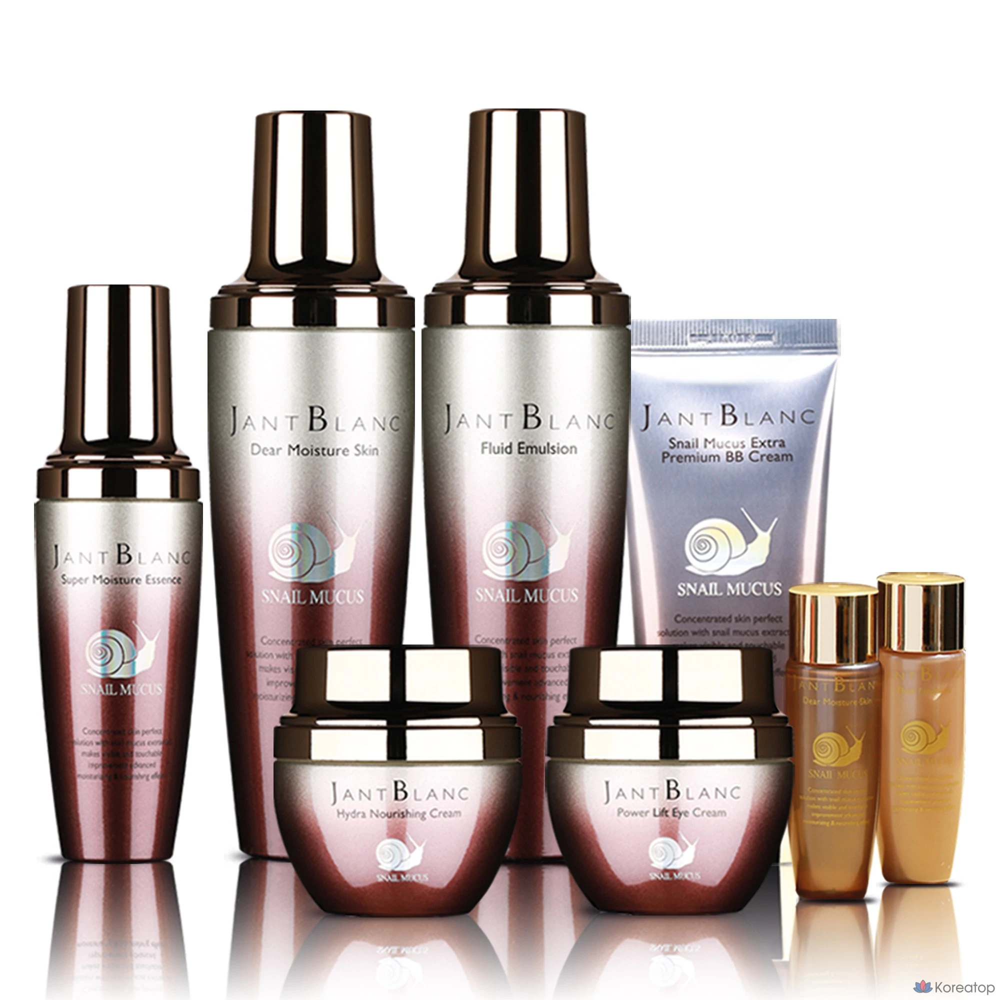 Набор для ухода Jant Blanc Snail Mucin 6-piece Set, 1 шт.