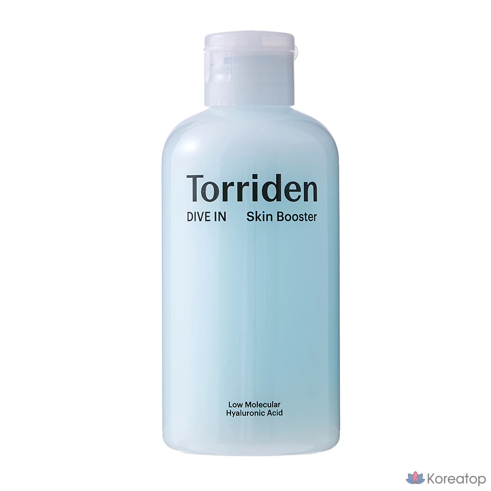 Тонер Torriden Dive-In Low Molecular Hyaluronic Acid Skin Booster, 200 мл, 1 шт.