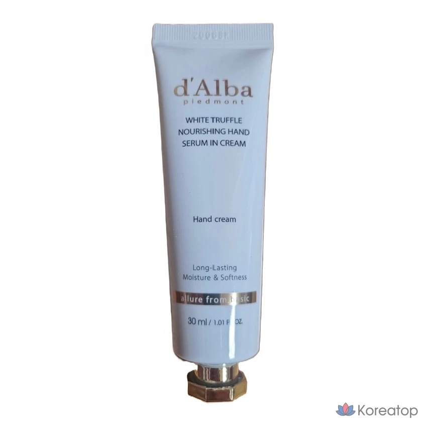 Сыворотка для рук d'Alba White Truffle Nourishing Hand Serum in Cream, 30 мл, 1 шт.
