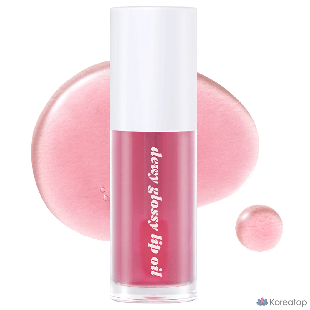 Бальзам для губ MERZY Dewy Glossy Lip Oil, оттенок Sheer Pink, 3.5 мл, 1 шт.