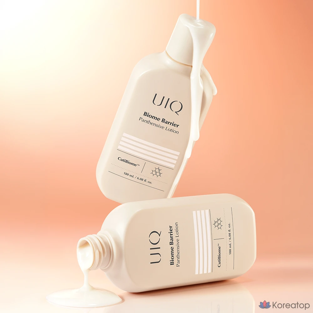 Лосьон для лица UIQ Biome Barrier Panthensive, 180 мл, 1 шт.