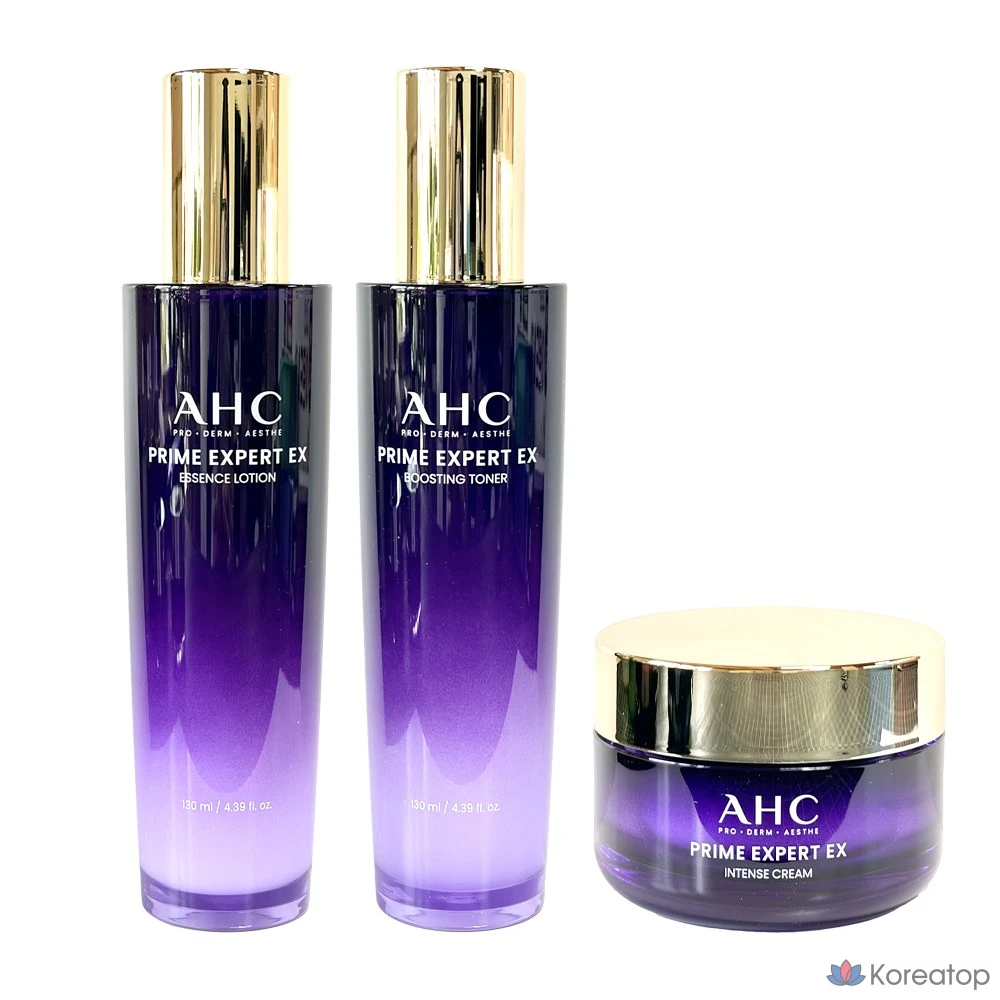 Набор для ухода AHC Prime Expert EX 3-piece Set (Toner + Lotion + Cream), 1 шт.
