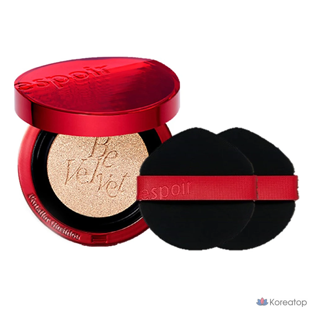 Кушон Espoir Pro Tailor Be Velvet Cover Cushion Foundation New Class, оттенок 20 Vanilla, 13 г, 1 шт.
