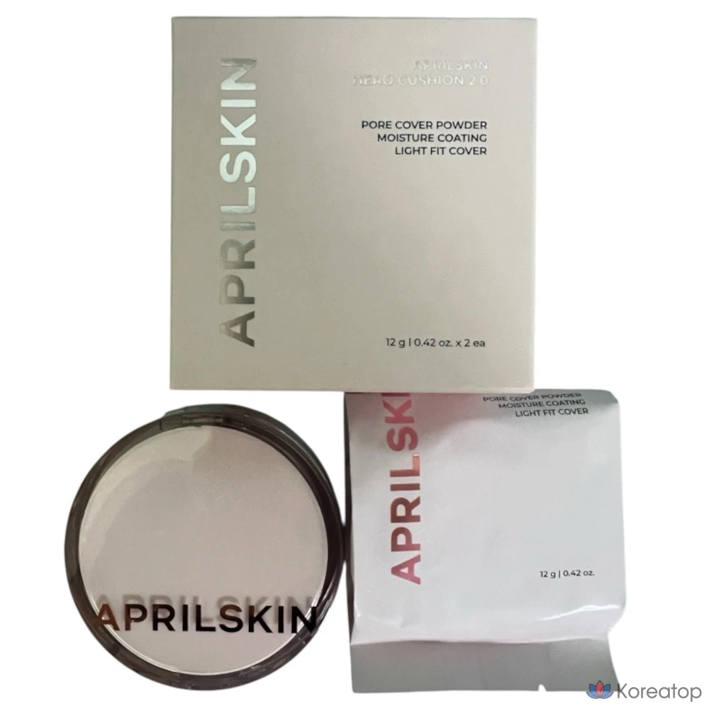Кушон APRILSKIN Hero Cushion (основа + рефилл), оттенок 22 Pink Beige, 1 шт.
