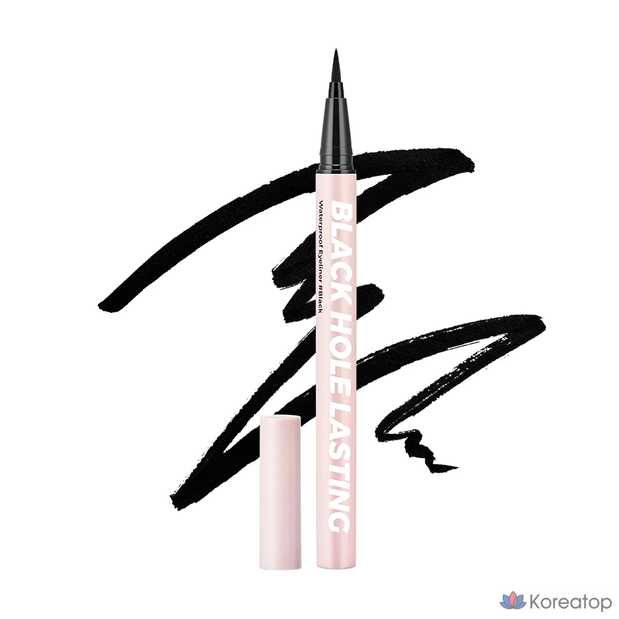 Подводка для глаз BLESSED MOON Blackhole Lasting Waterproof Eyeliner, оттенок Black, 0.6 г, 1 шт.