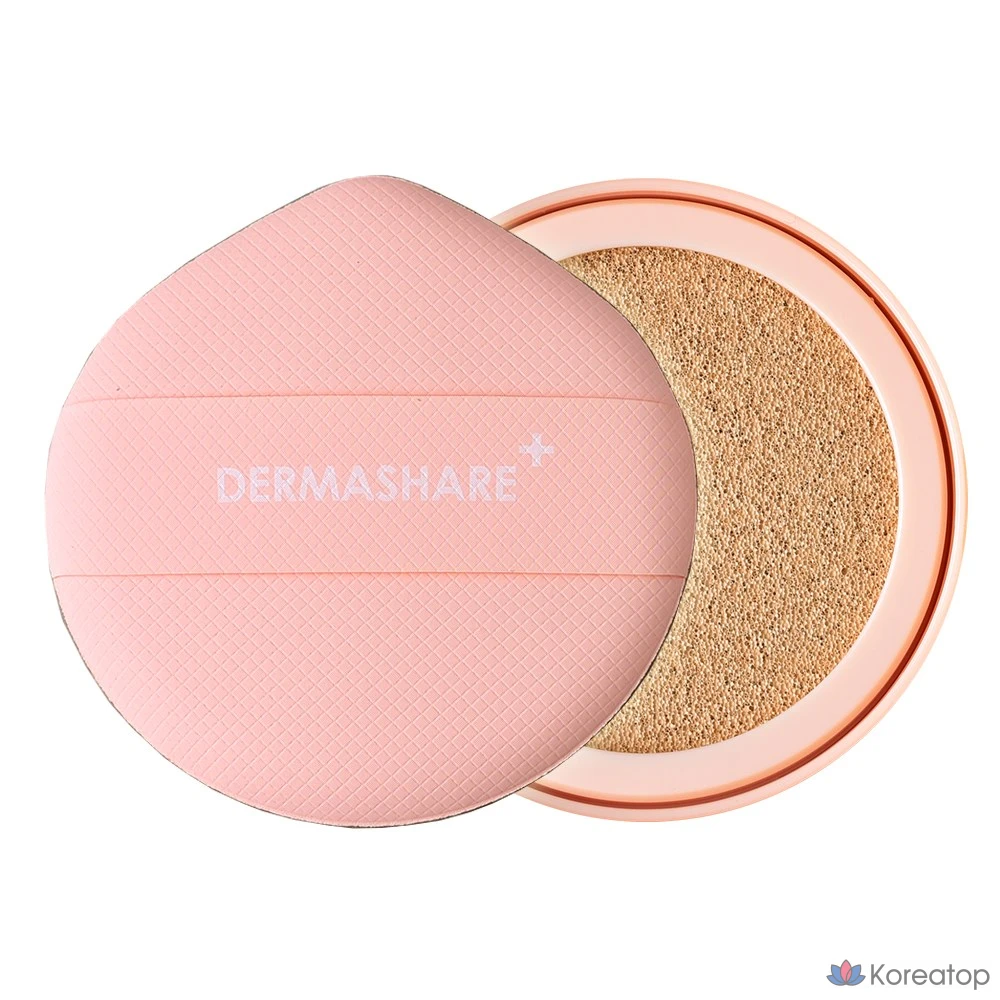 Кушон Dermashare Propolis 25% Longwear Serum Cover Moisture Soothing Glow Foundation Refill, оттенок 23 Natural, 15 г, 1 шт.