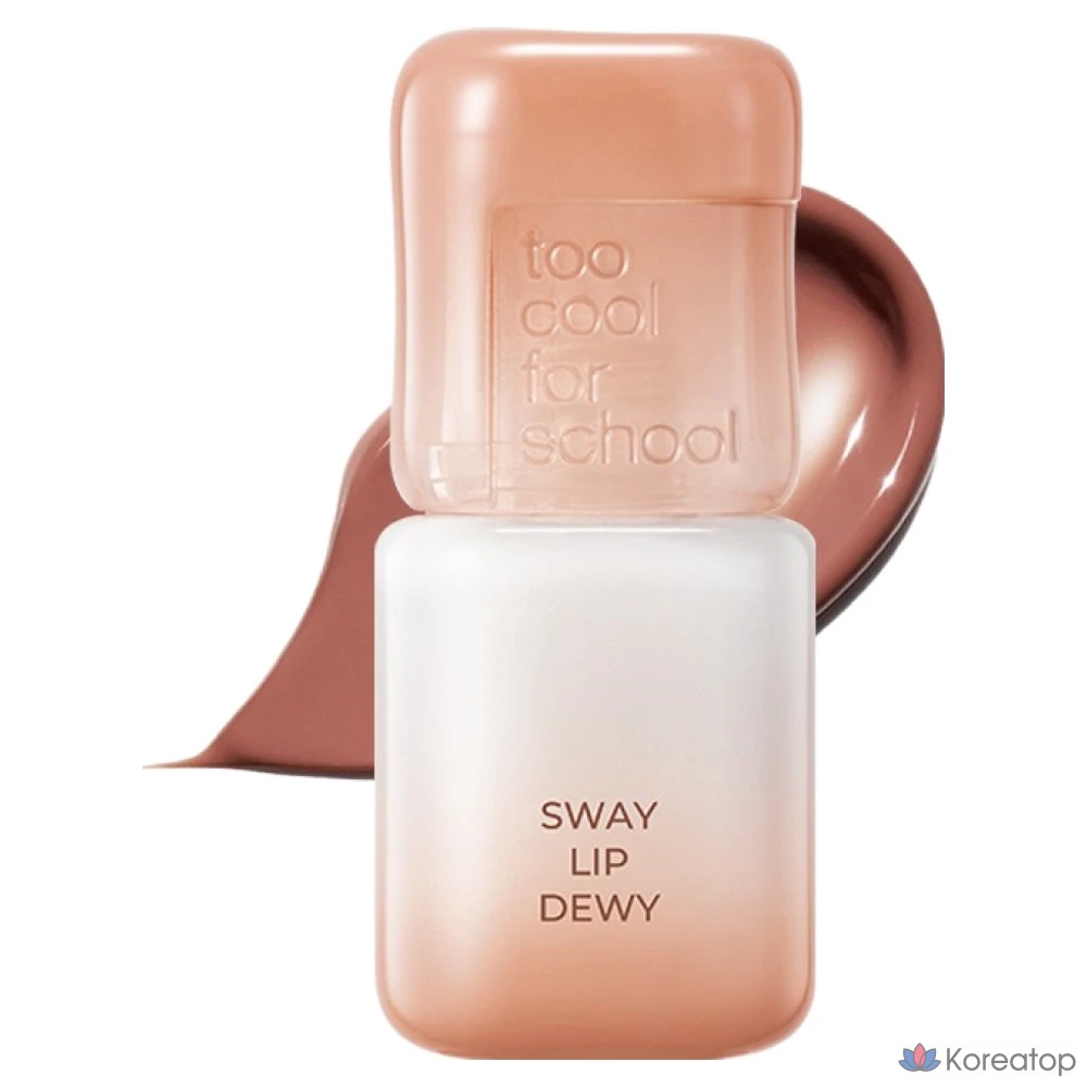 Тинт для губ Too Cool For School Sway Lip Dewy Tint, оттенок 10 Nut Sugar, 1 шт.