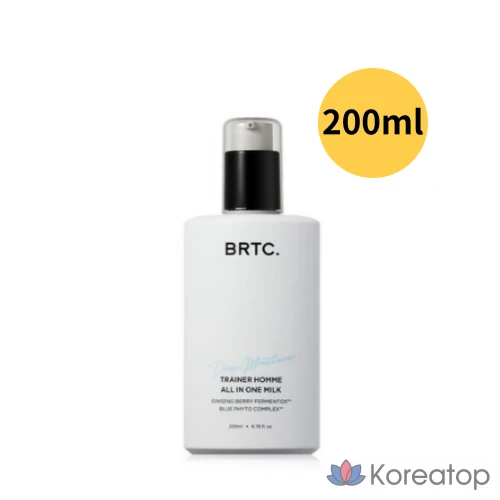 Крем для лица BRTC Trainer Homme All-in-One Milk, 200 мл, 1 шт.