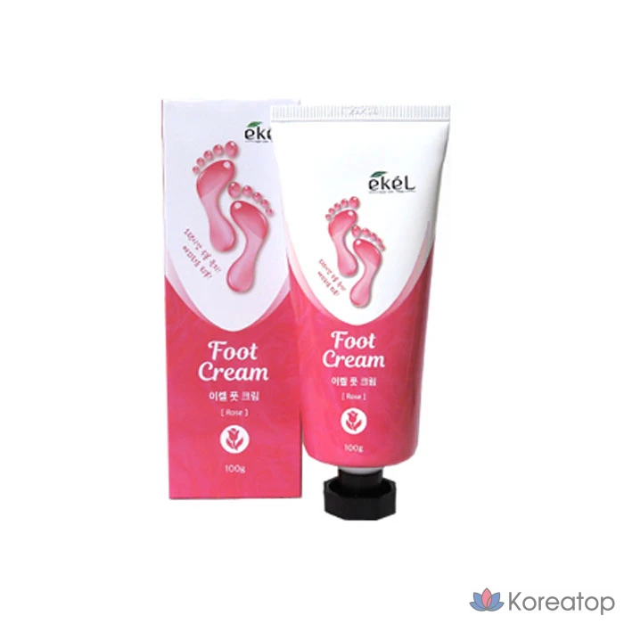 Крем для ног Ekel Blowing Shea Butter Foot Cream, оттенок Rose, 100 г, 1 шт.