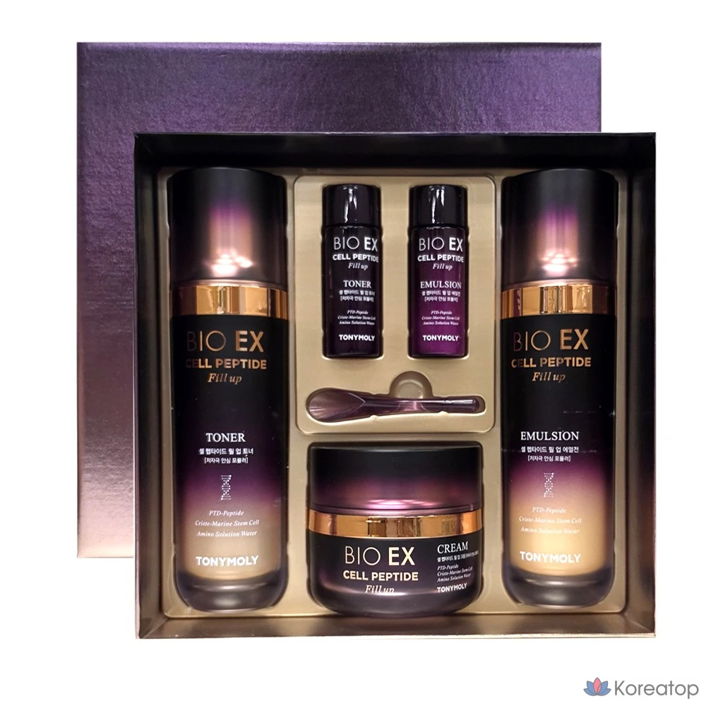 Набор для ухода Tony Moly Bio EX Cell Peptide 3-piece Set, 1 шт.