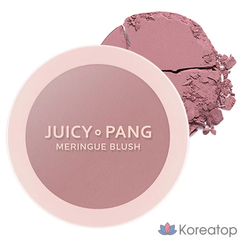 Румяна A'Pieu Juicy-Pang Meringue Blusher, оттенок BE02, 5.2 г, 1 шт.