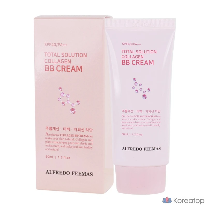 Тональный крем Alfredo Feemas Total Solution BB Cream (SPF40 PA++), 50 мл, 1 шт.