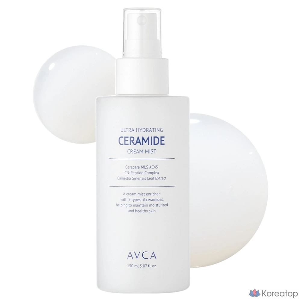Крем-мист AVCA Ultra Hydrating Ceramide Nourishing Moisture Cream Mist, 150 мл, 1 шт.