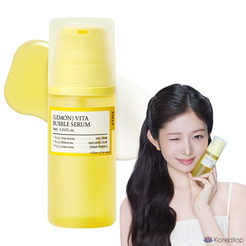 Сыворотка FULLY Lemon Vita Bubble Serum, 95 мл, 1 шт.