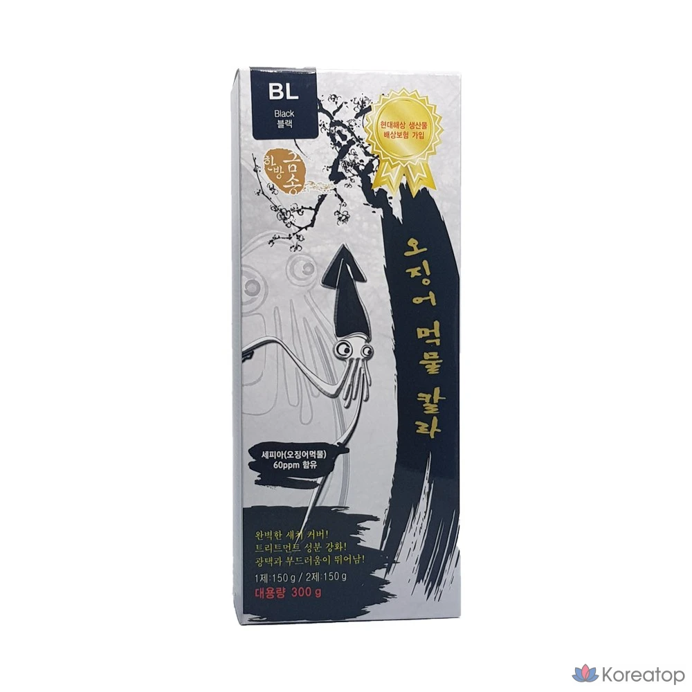 Краска для волос Danahan Geumsong Squid Ink Hair Color, оттенок Black, 1 шт.