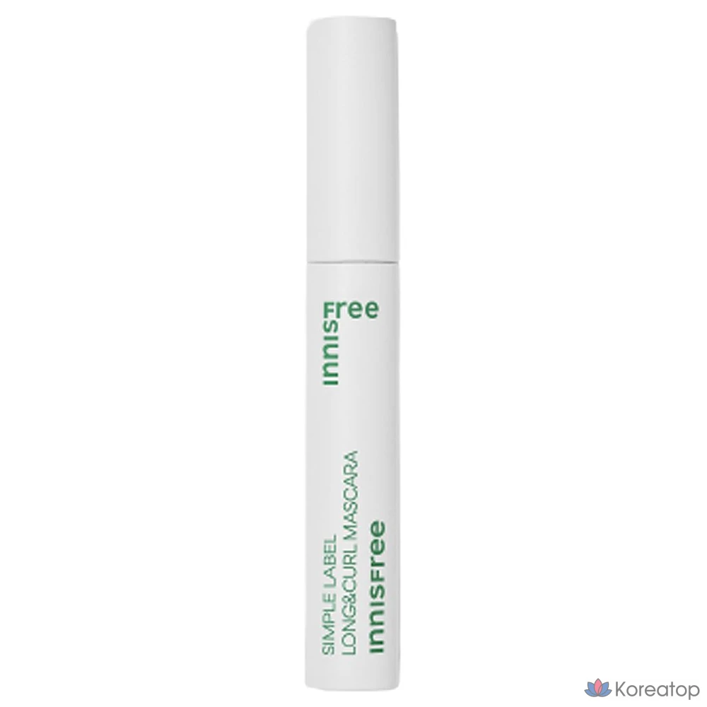 Тушь для ресниц Innisfree Simple Label Long &amp; Curl Mascara, 7.5 г, 1 шт.