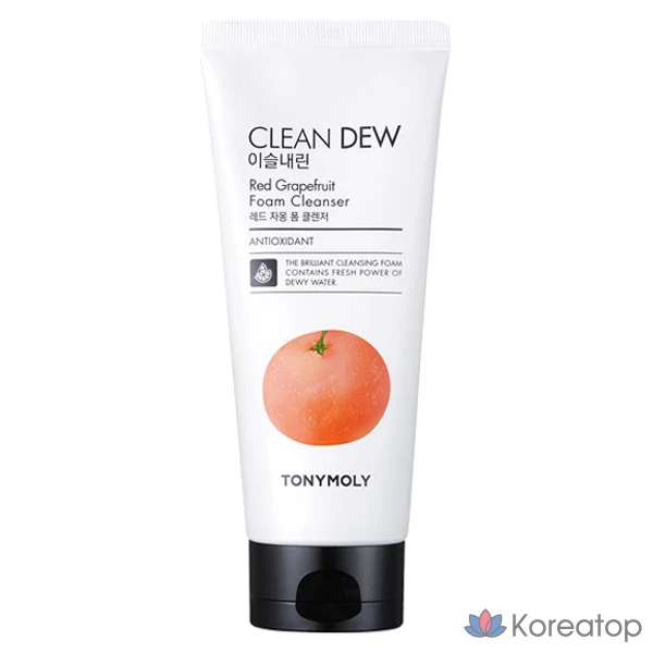 Пенка для умывания Tony Moly Dewy Foam Cleanser Red Grapefruit, 180 мл, 1 шт.