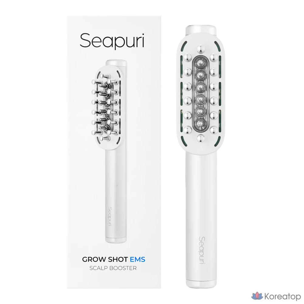 Массажер для кожи головы Seapuri Grow Shot EMS, 1 шт.