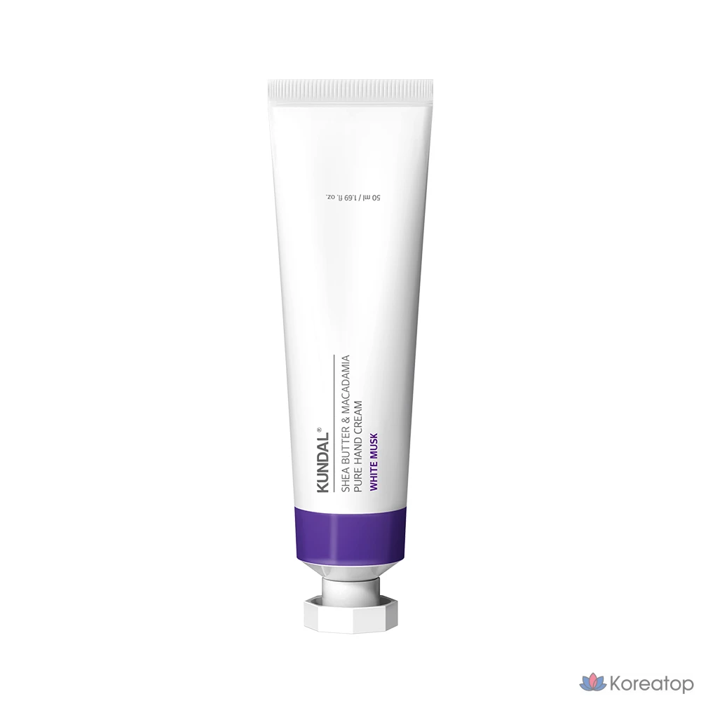 Крем для рук Kundal Pure Hand Cream White Musk, 50 мл, 1 шт.