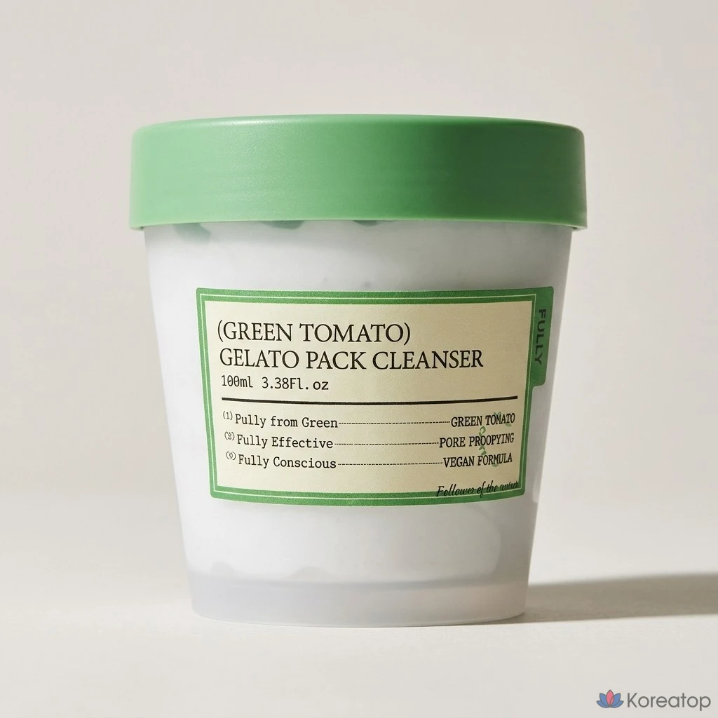 Гель для умывания FULLY Green Tomato Gelato Pack Cleanser, 100 мл, 1 шт.