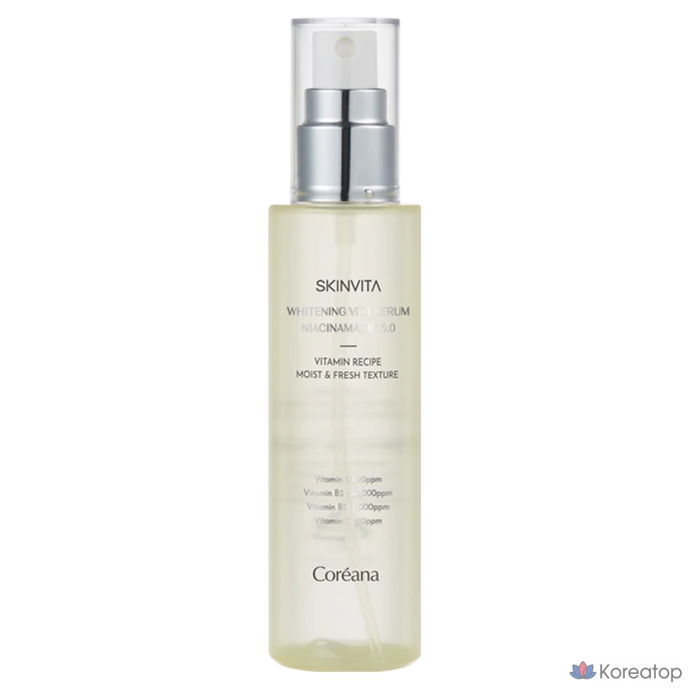 Сыворотка Coreana Skin Vita Whitening Serum Niacinamide 5.0, 100 мл, 1 шт.