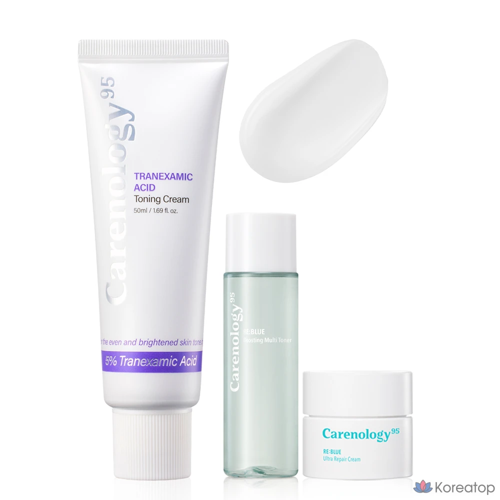 Тонер Carenology Tranexamic Acid 5% Toning Cream, 50 мл, 1 шт.
